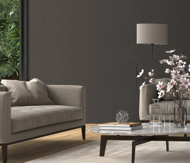 Tapeta brązowe prążki na flizelinie 10615-33 Erismann Elle Decoration 5