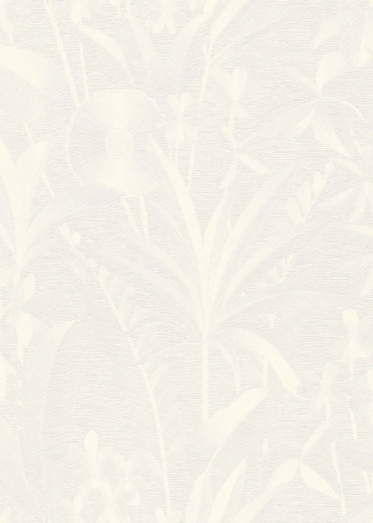 Tapeta kremowe kwiaty liście na flizelinie 10654-14 Erismann Elle Decoration 5