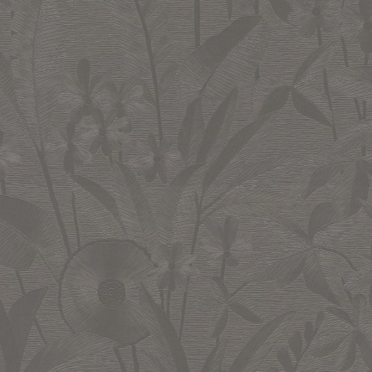 Tapeta brązowe kwiaty liście na flizelinie 10654-37 Erismann Elle Decoration 5