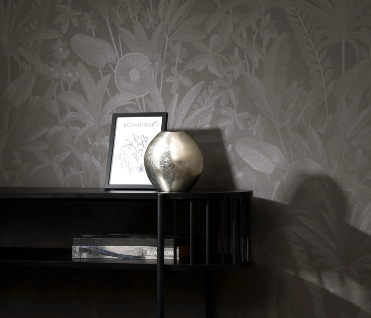 Tapeta brązowe kwiaty liście na flizelinie 10654-37 Erismann Elle Decoration 5