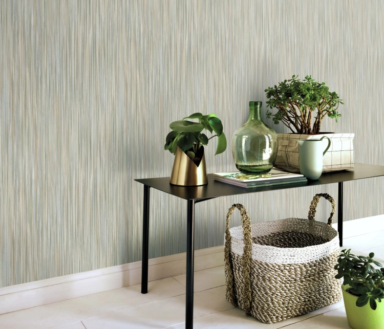 Tapeta turkusowy prążek na flizelinie 10655-07 Erismann Elle Decoration 5