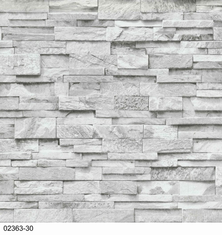 Tapeta ścienna na flizelinie 2363-30 Erismann łupek szary, kamień 3D