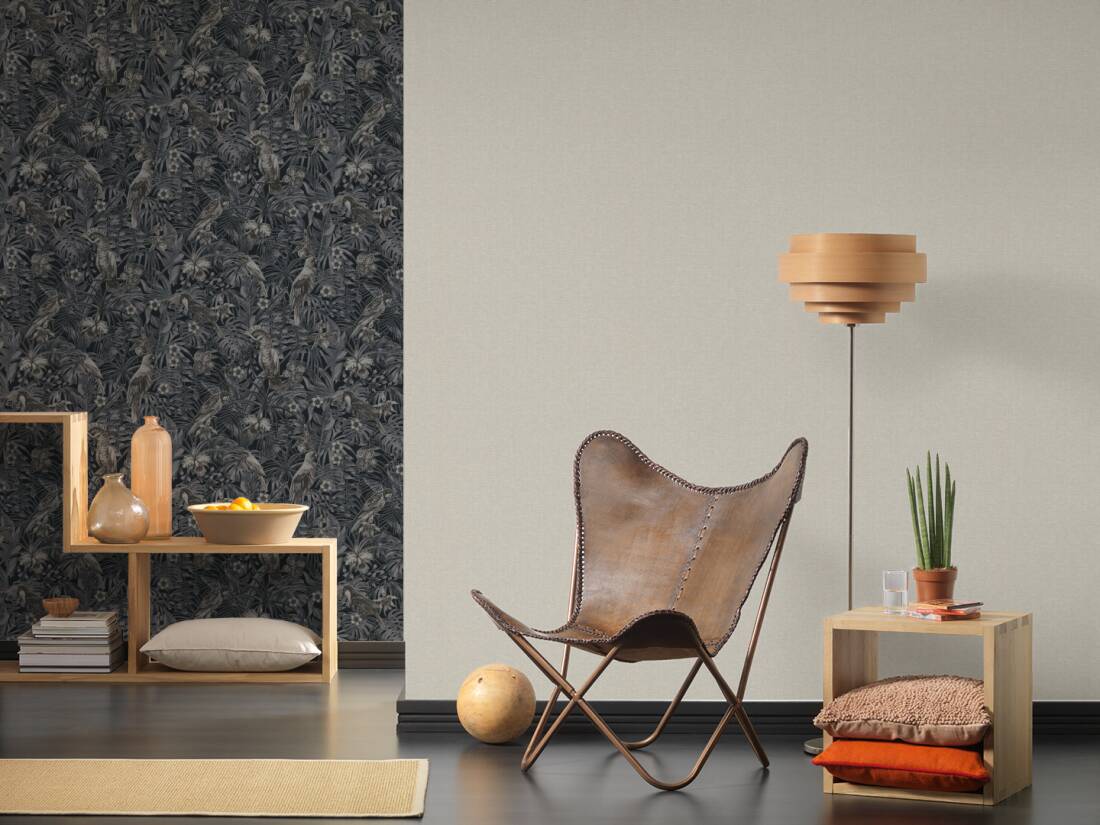 tapeta jednokolorowa beżowoszara