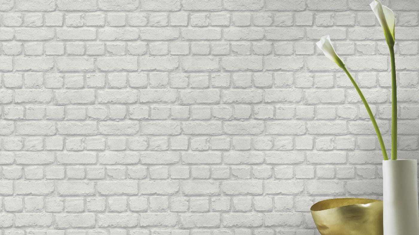 biała cegła, mur, tapeta 3D, tapeta 226713