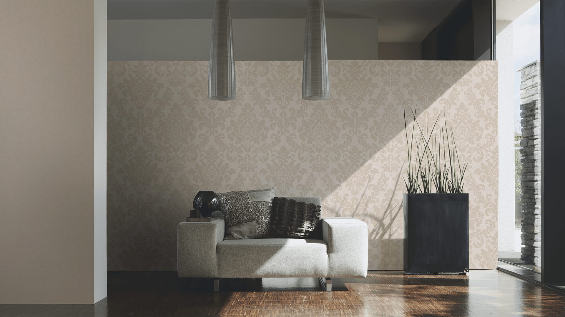 Tapeta ścienna AS 37270-4, Tapeta ornament