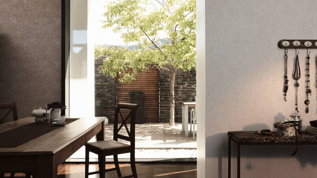 Tapeta ścienna New Walls 373912, Tapeta kwiaty