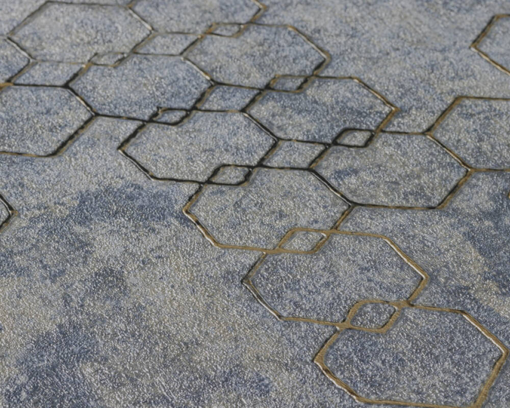 Tapeta ścienna New Walls 374245, Tapeta geometryczna