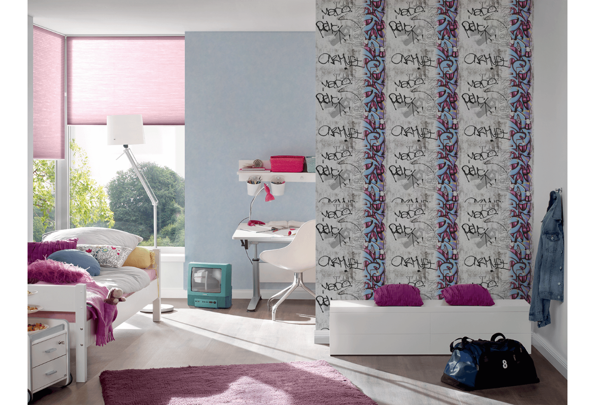 Tapeta ścienna AS 36986-1, Tapeta w graffiti