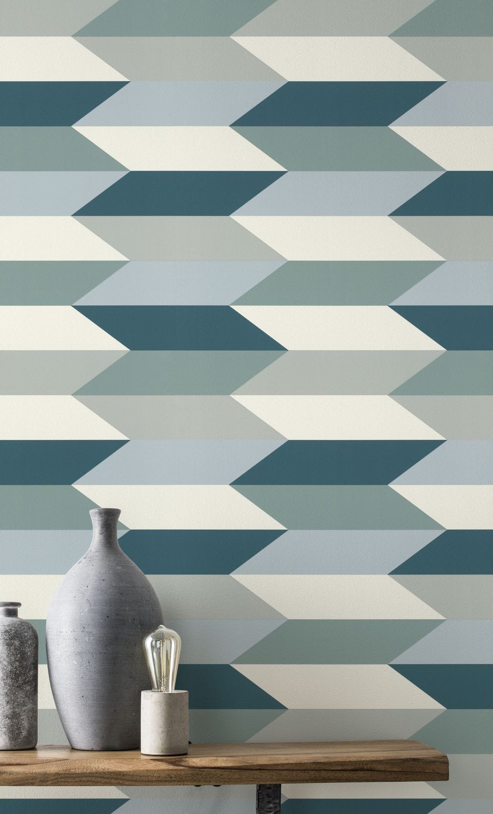 Tapeta ścienna Rasch 637519, Tapeta w wzór geometryczny