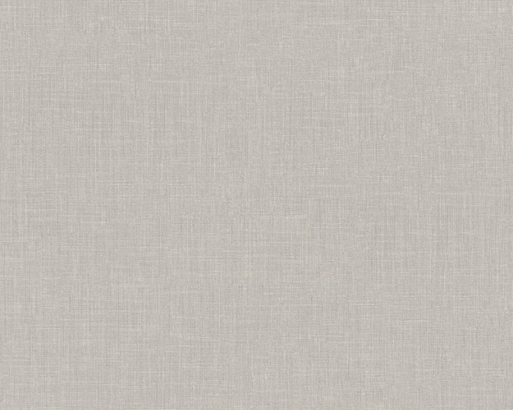 Tapeta ścienna AS Metropolitan Stories 36922-6, splot tkaninowy, szara, szary len