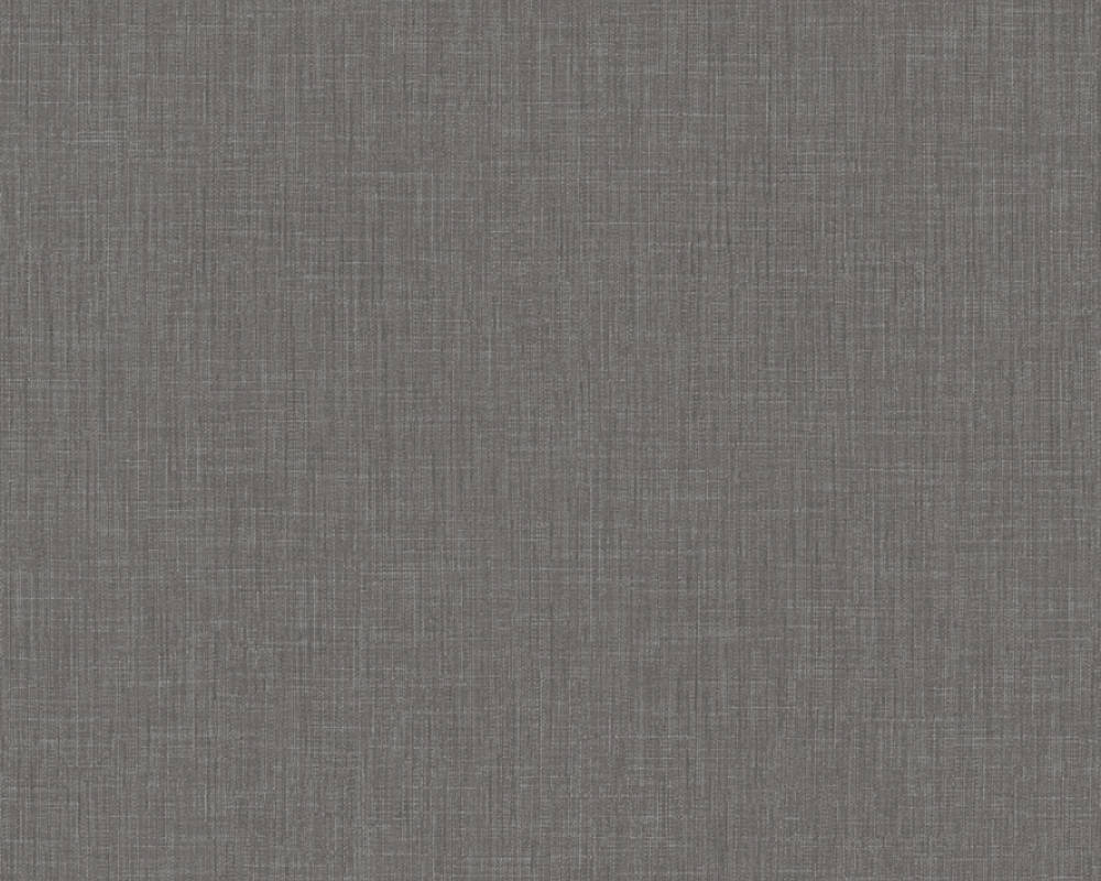 Tapeta ścienna AS Metropolitan Stories 36922-3, splot tkaninowy, antracyt len, ciemnoszary