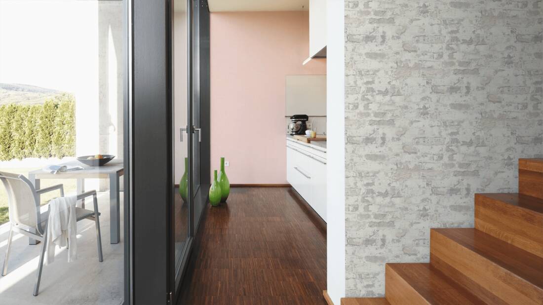 Tapeta ścienna AS Metropolitan Stories 36925-2, tapeta jednolita kolor pastelowy różowy 369252