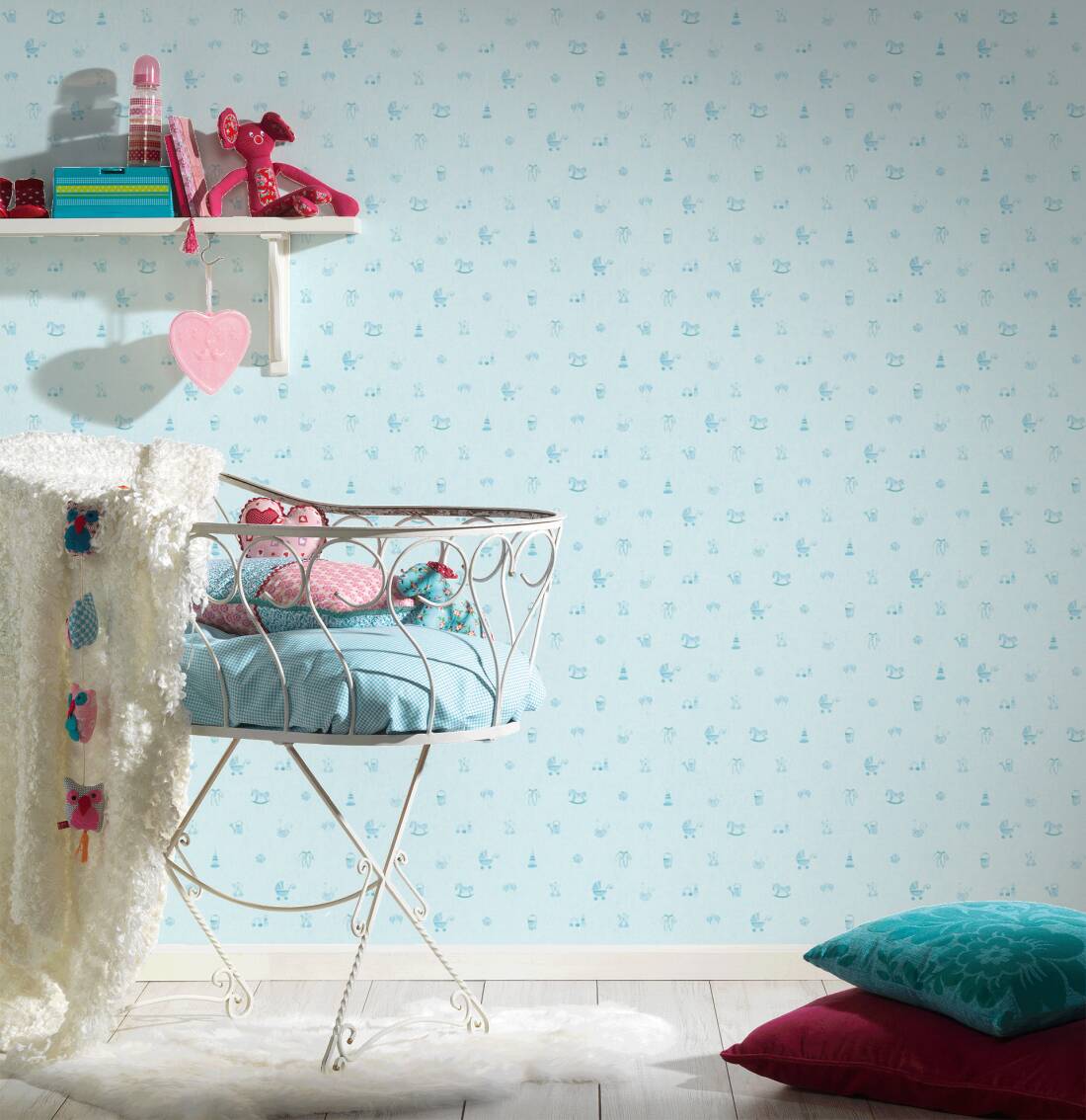 Tapeta AS Little Stars 35854-2 , tapeta dziecięca, tapeta w zabawki