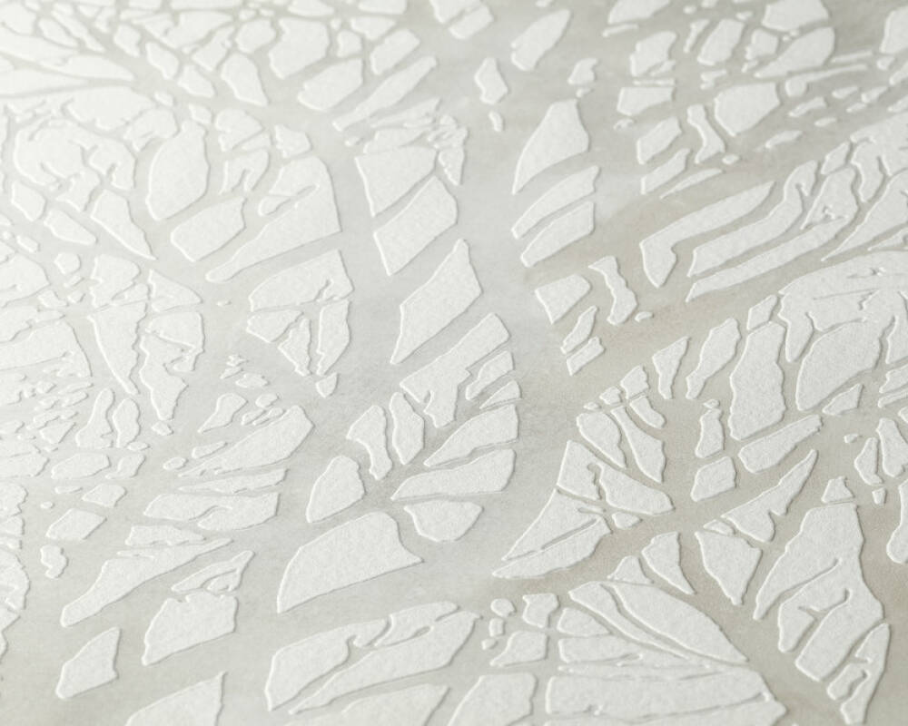 tapeta ścienna 300941, tapeta life4, tapeta drzewka białe, perłowe