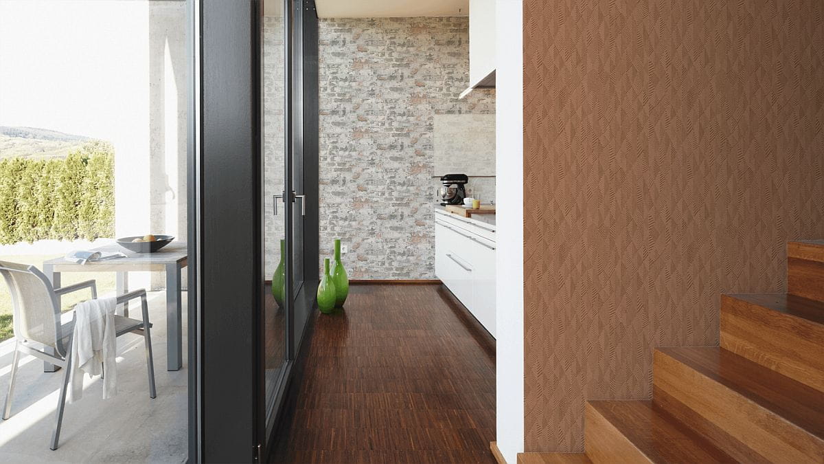 Tapeta w białą szarą cegłę AS Creation 36929-2, mur ceglany 3D, stary mur, stara cegła, do pokoju, kuchni, przedpokoju, styl industrialny, retro, loftowy