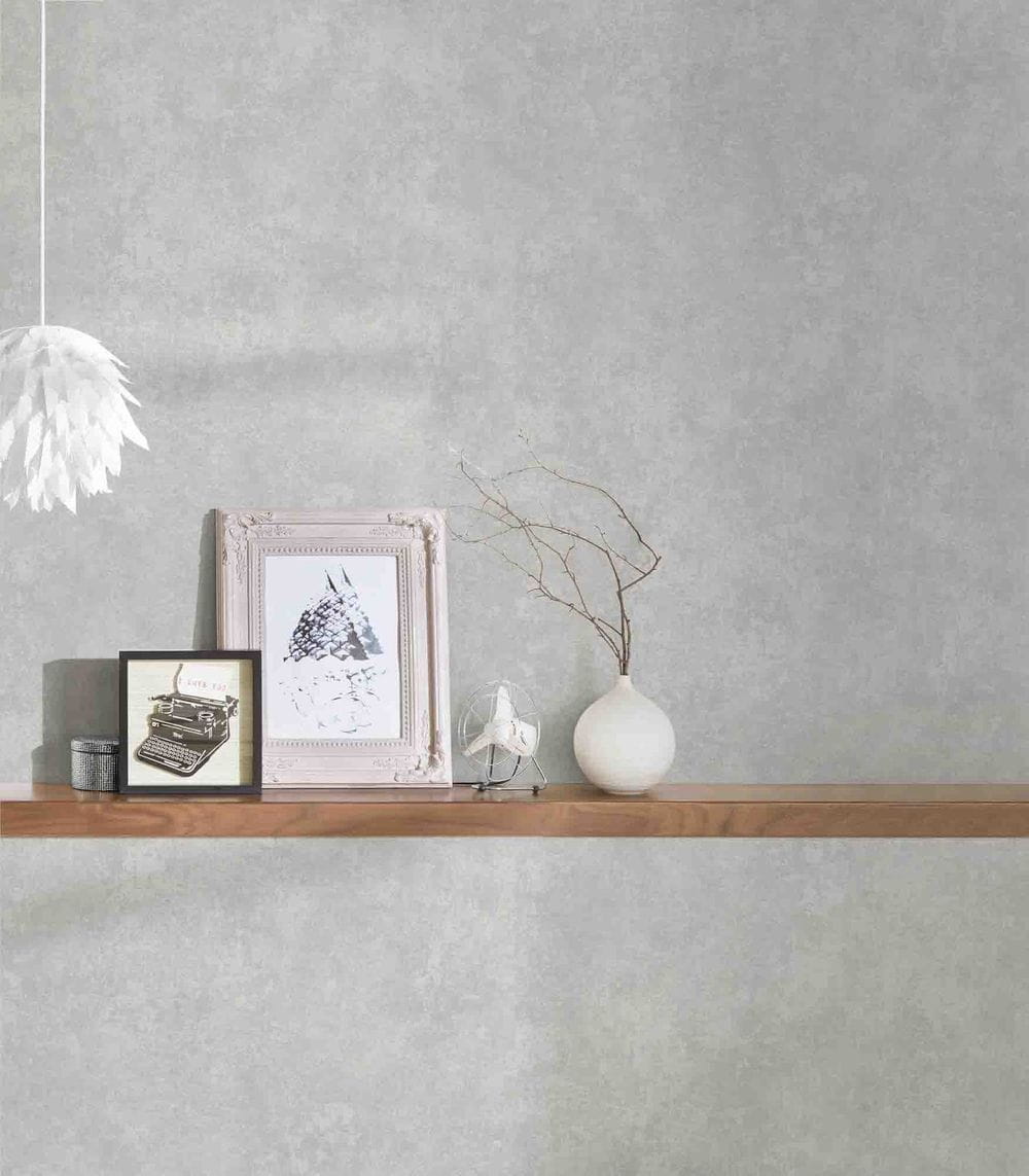 Tapeta AS History of Art 37654-3, tapeta tynk koloryzowany, dekoracyjny w stalowym kolorze