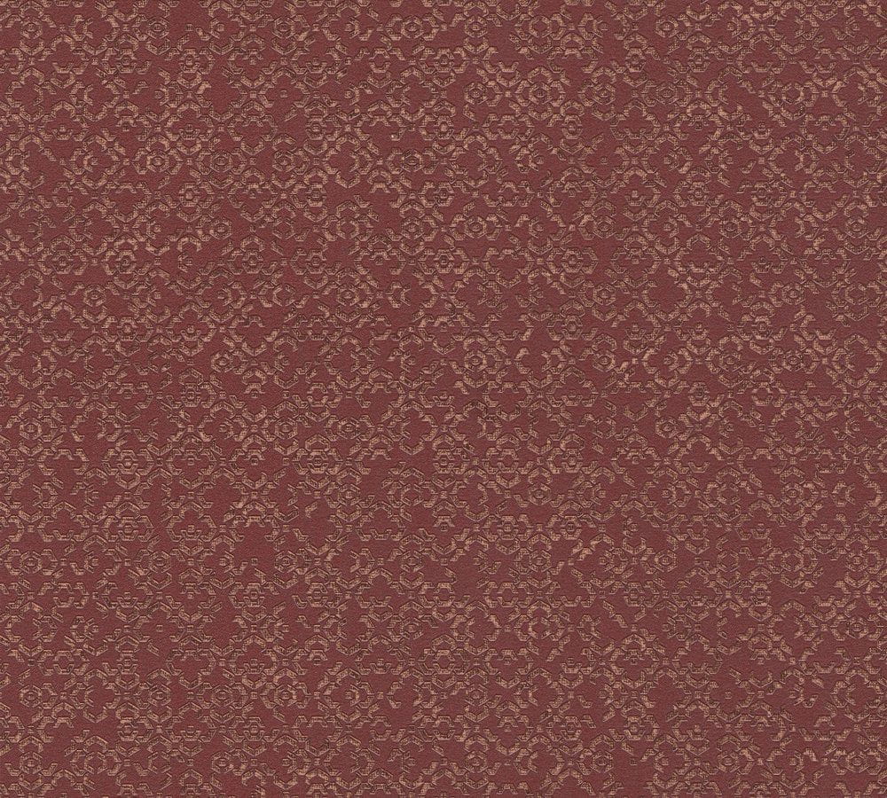 Metropolitan Stories 2 37866-3, wzór marokański bordowy