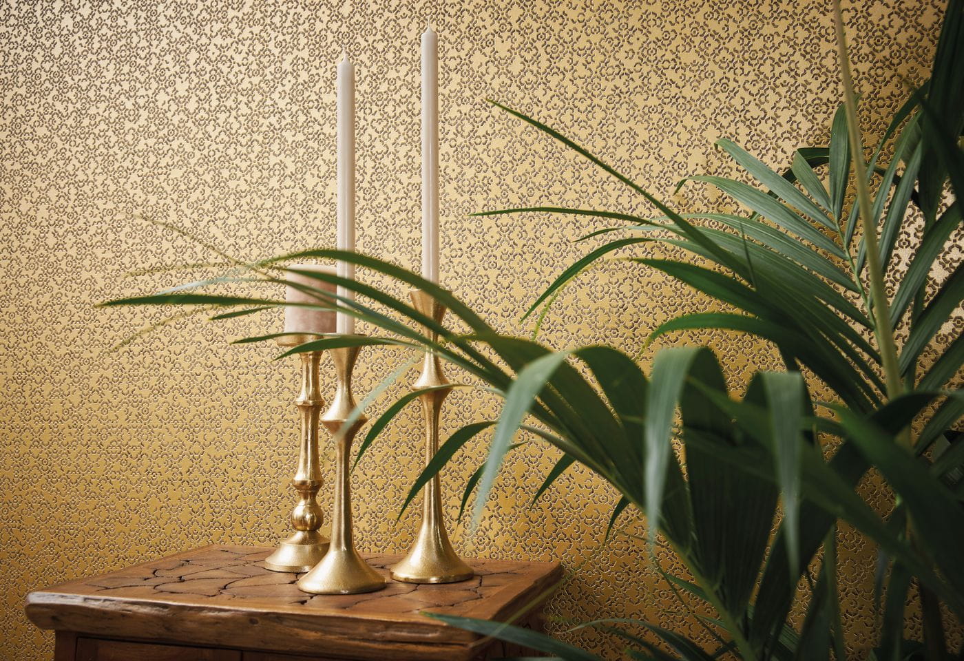 Metropolitan Stories 2 37866-1, wzór marokański złoty,