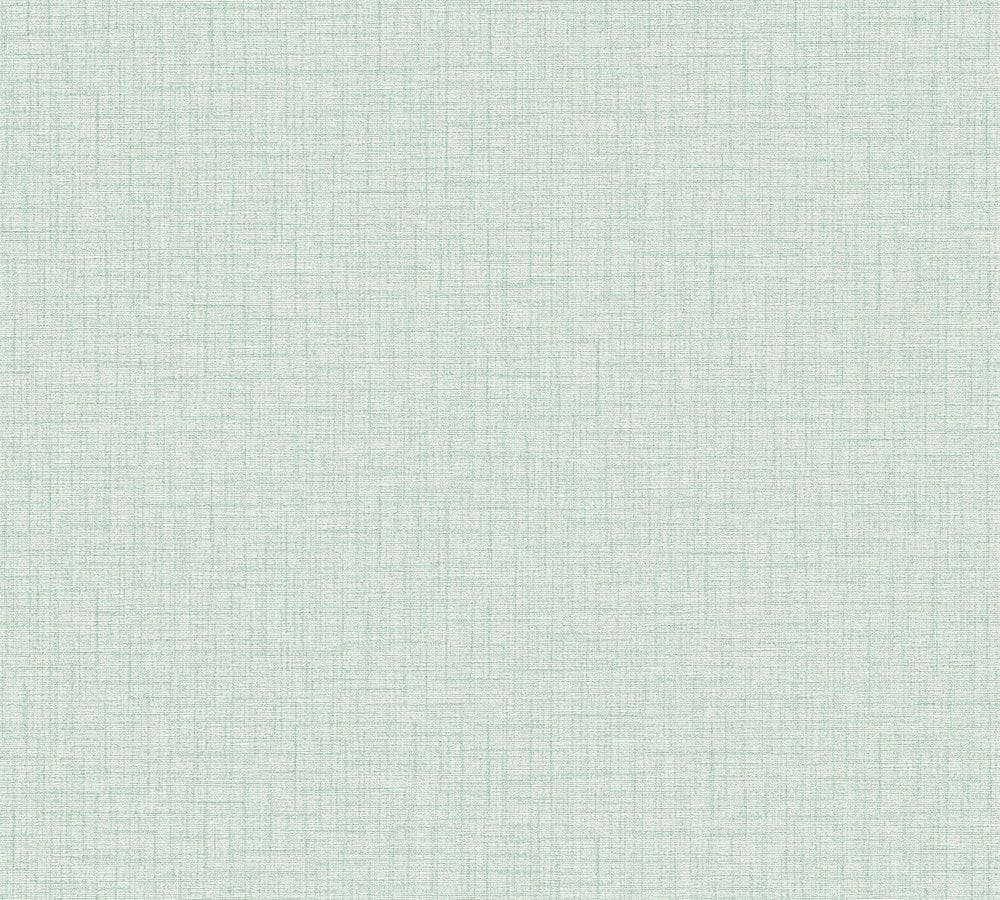 Tapeta AS Metropolitan Stories 2 37953-7 , okładzina ścienna na flizelinie tkanina lniana, materiał zielona mięta