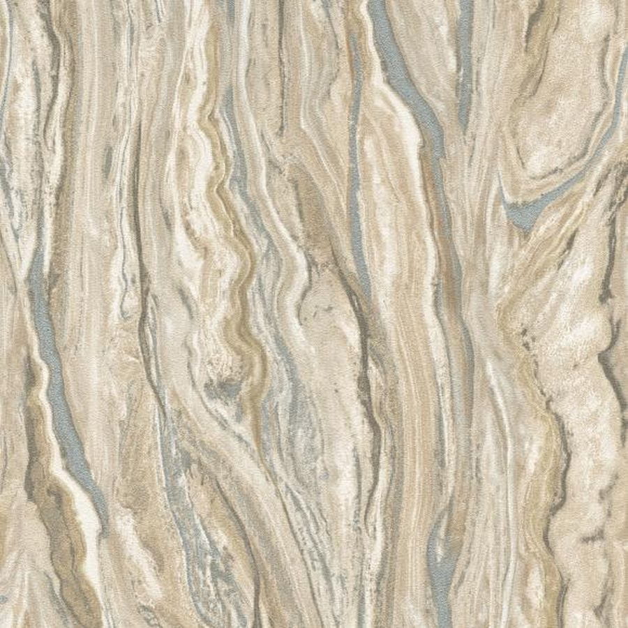 Tapeta Elle 10149-02 na flizelinie piaskowy marmur, imitacja naturalnego marmuru