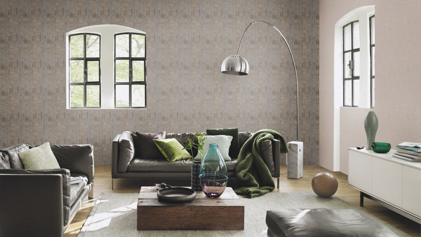 Tapeta Rasch Factory IV 429251, tynk ozdobny, imitacja tynku