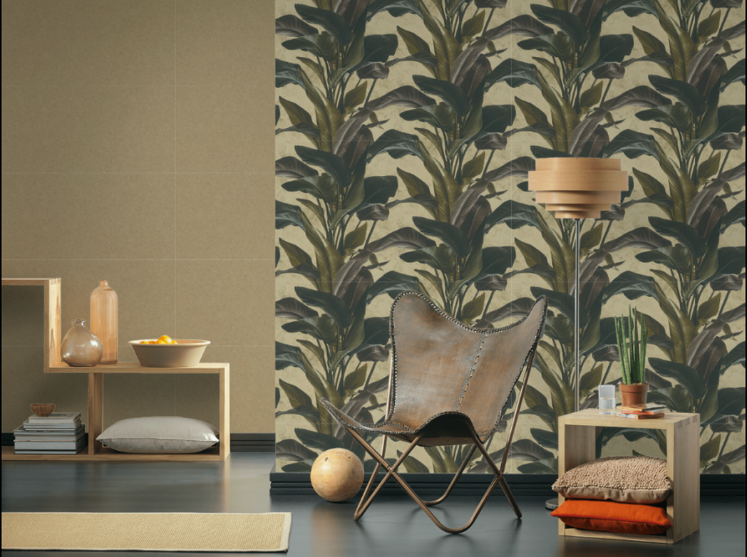 Tapeta AS Metropolitan Stories II 37865-9, tynk, beton, marmur złoty szampański