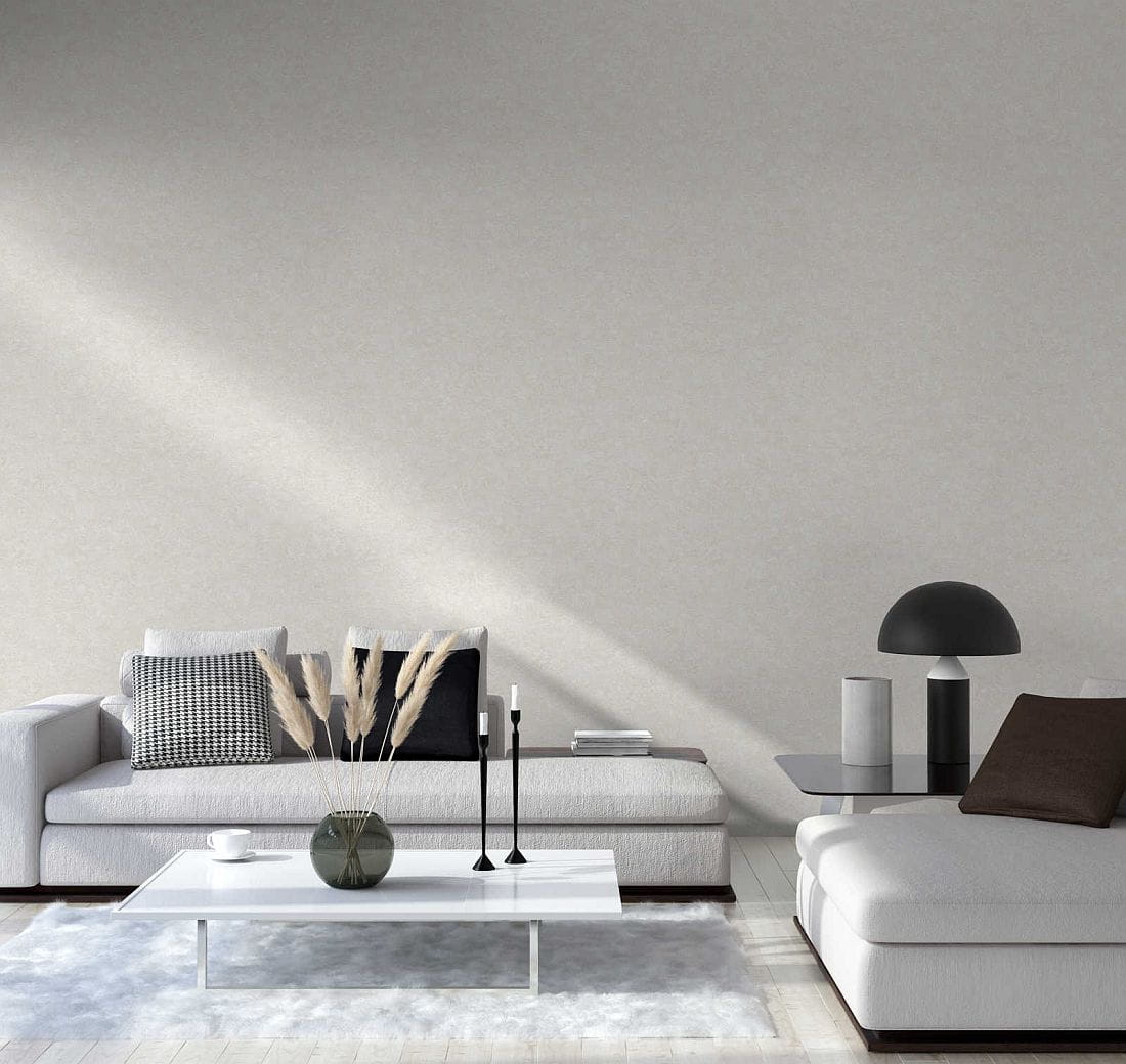 tapeta ścienna na flizelinie w tynk wenecki biało-beżowy, AS Creation 379022, Metropolitan Stories