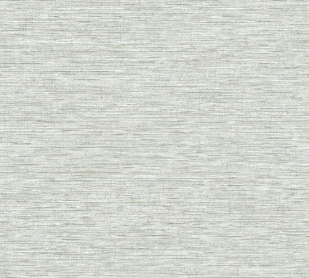 Tapeta AS Metropolitan Stories 37857-4, jednokolorowa, imitacja worka, lnianej tkaniny szaro-beżowy