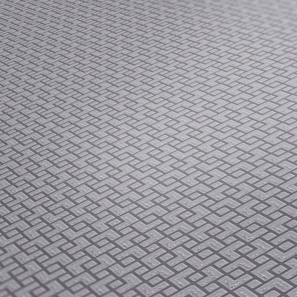 Tapeta AS Attractive 37759-7, drobny wzór geometryczny, brokat