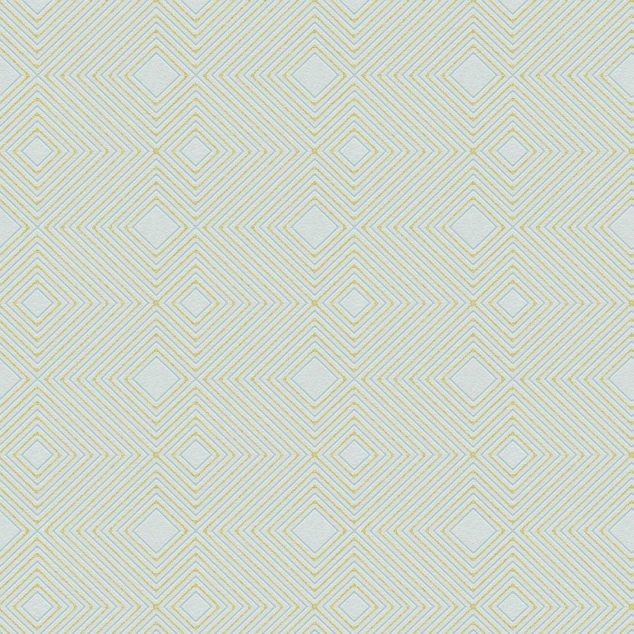 Tapeta AS Attractive 37758-8, tapeta w romby, wzór geometryczny, brokat