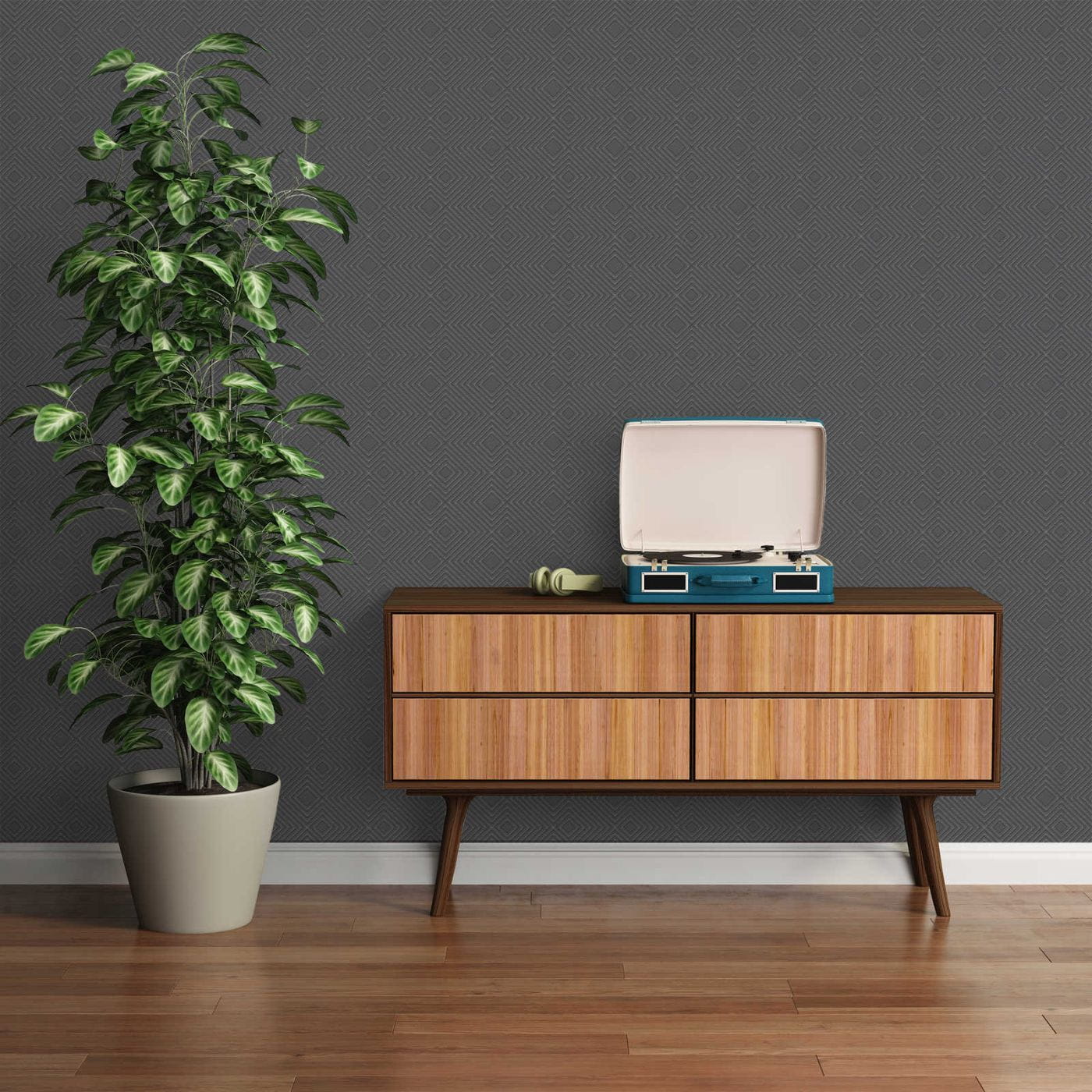 Tapeta AS Attractive 37758-1, tapeta w romby, wzór geometryczny, brokat