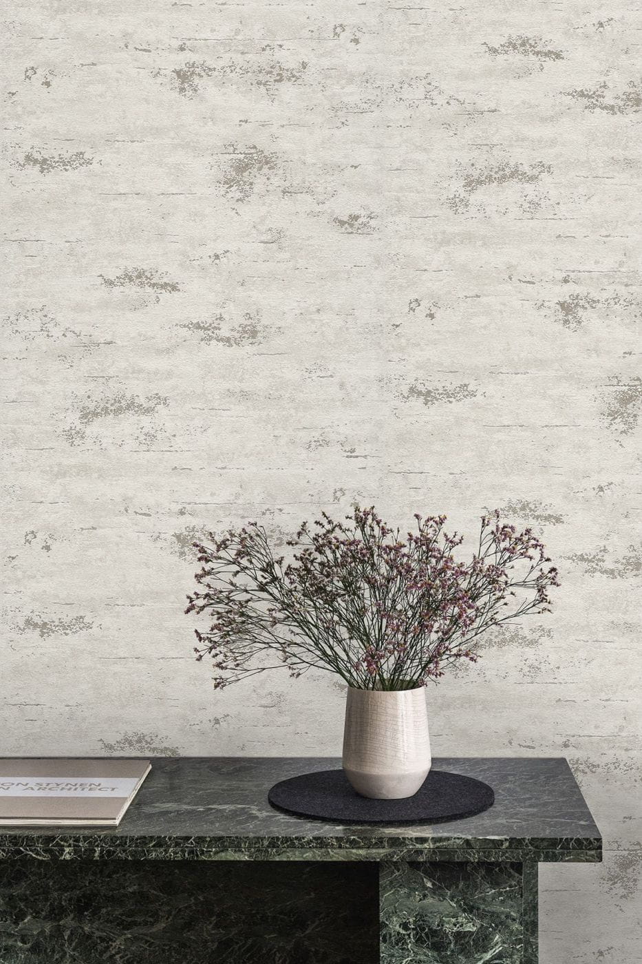 Grandeco GT1203 Tapeta ścienna, ozdobny tynk, struktura