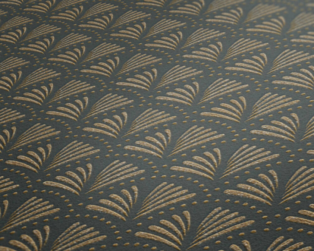 Trendwall 2 37957-3 Tapeta ścienna AS , tapeta w drobny wzór, wachlarzyki