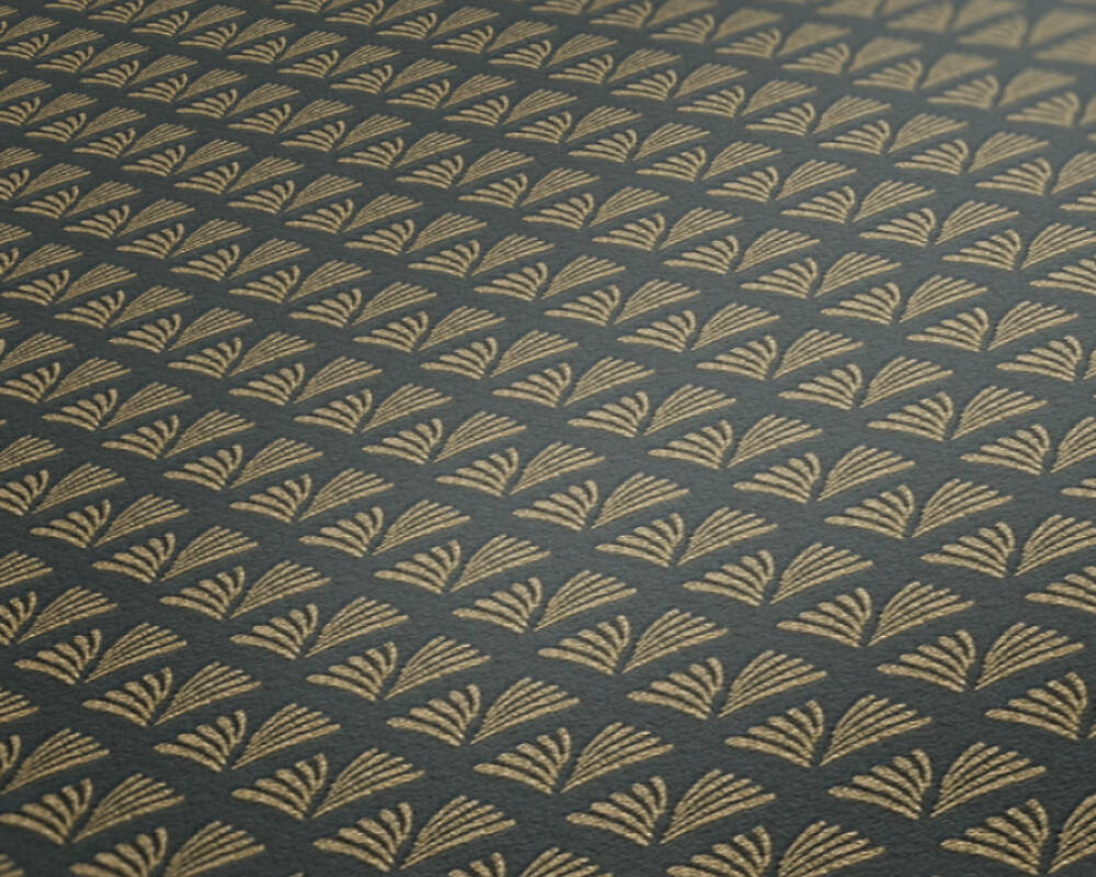 Trendwall 2 37958-3 Tapeta ścienna AS , tapeta w drobny wzór, wachlarzyki