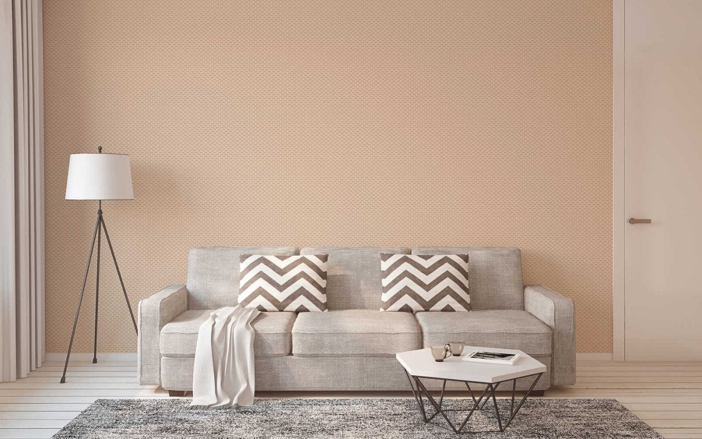 Trendwall 2 37958-2 Tapeta ścienna AS , tapeta w drobny wzór, wachlarzyki