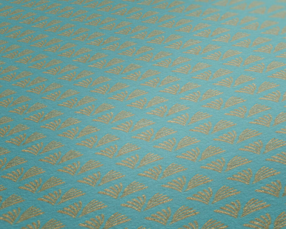 Trendwall 2 37958-4 Tapeta ścienna AS , tapeta w drobny wzór, wachlarzyki