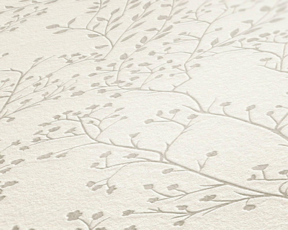 Trendwall 2 38100-1 Tapeta ścienna AS , tapeta w drobne kwiatki, gałązki