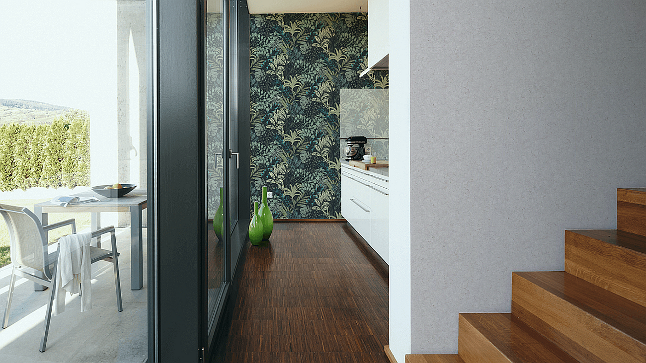 Metropolitan Stories II 37865-6 Tapeta ścienna AS ciemnoszary tynk, marmur