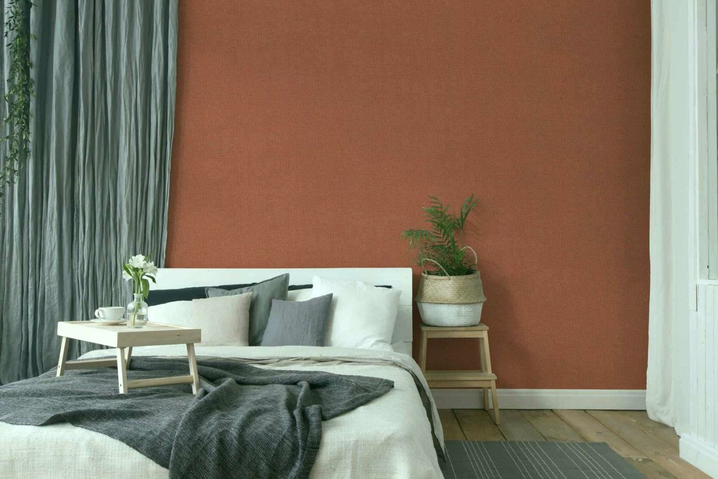 Tapeta Desert Lodge 38529-1 na flizelinie, tło, worek, imitacja tkaniny