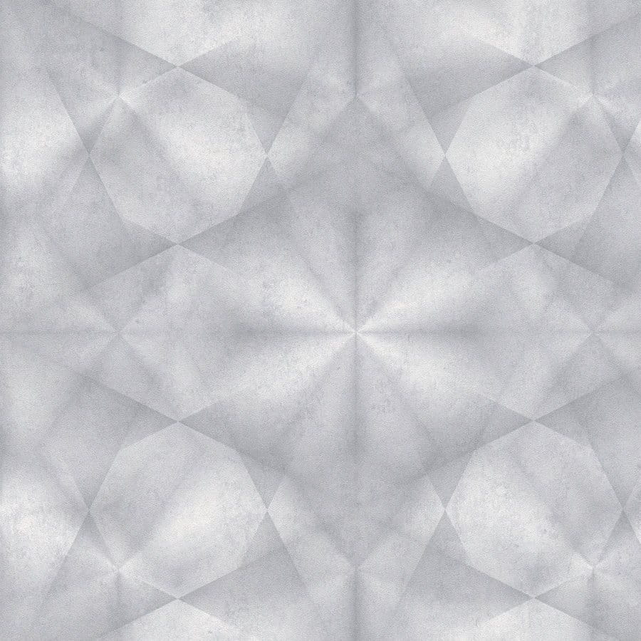 My Home My Spa 38692-2 Tapeta ścienna AS, srebrny, wzór geometryczny, metalik