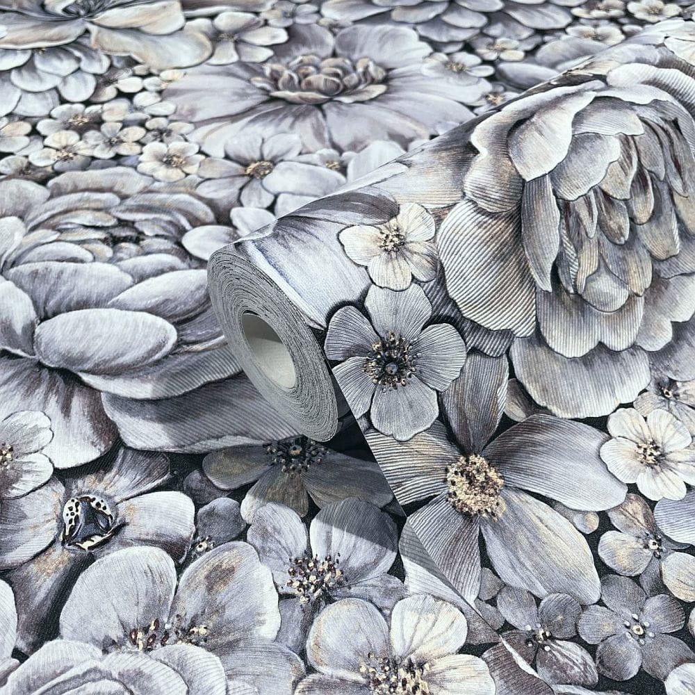 Botanica 33955 Tapeta ścienna Marburg kwiaty, róże 3D