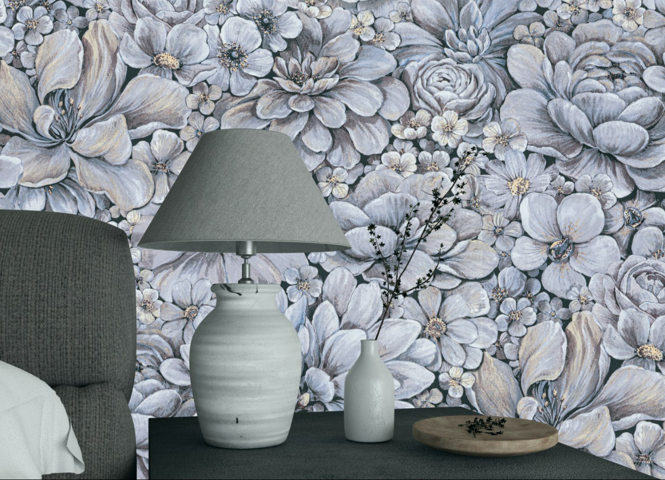 Botanica 33955 Tapeta ścienna Marburg kwiaty róże