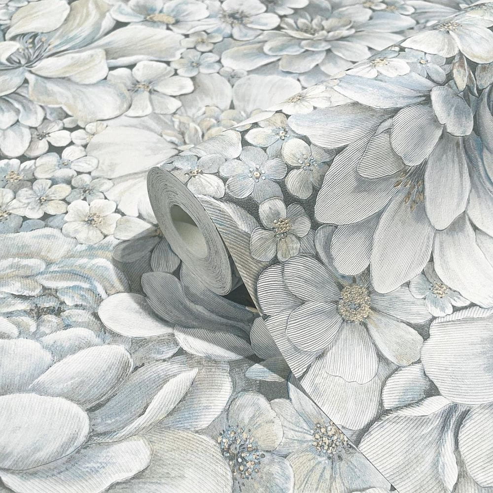 Botanica 33953 Tapeta ścienna Marburg kwiaty, róże 3D