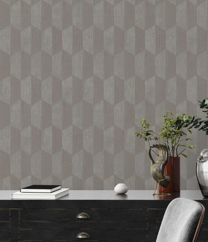 Tapeta Geo Effect 38592-3 na flizelinie, motyw geometryczny 3D
