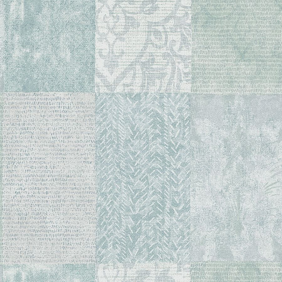 Tapeta ścienna IVY Marburg 82288 Novamur, wzór marokański, krata, zielony