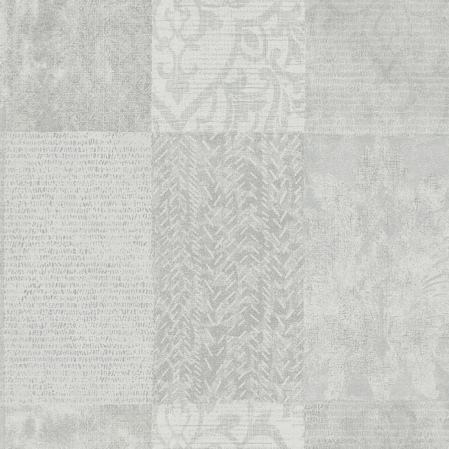Tapeta ścienna IVY Marburg 82286 Novamur, wzór marokański, krata, szary