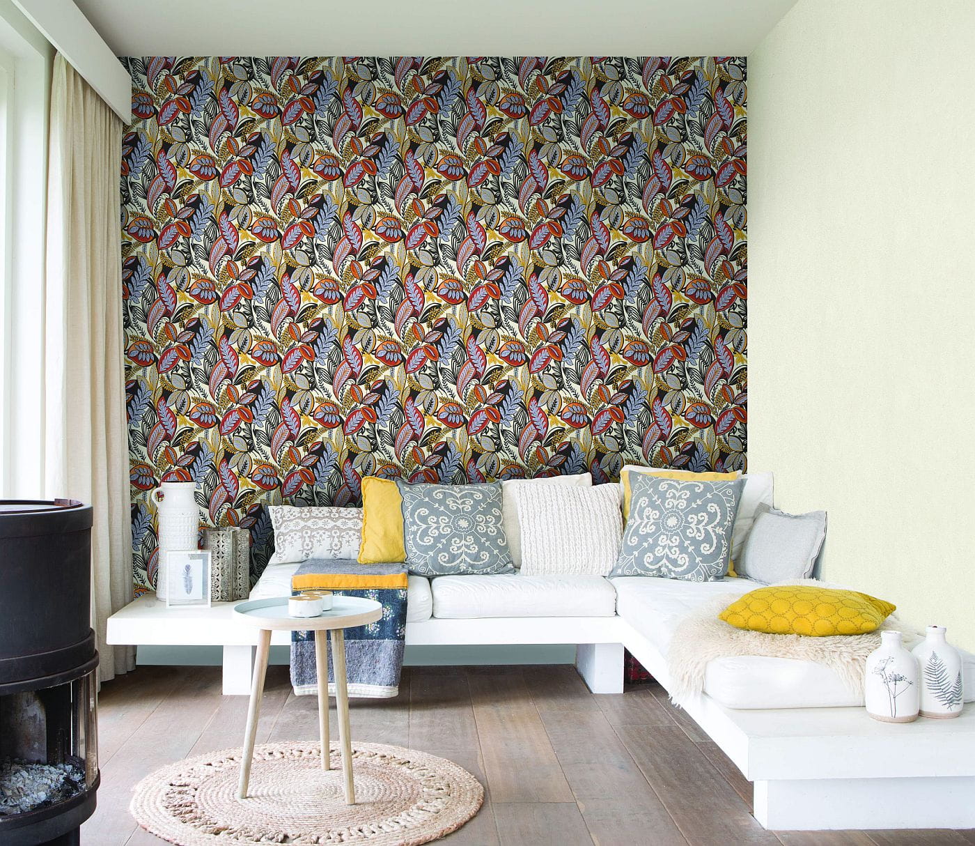 Top Trend 5 699401 Tapeta ścienna Rasch, kolorowe liście