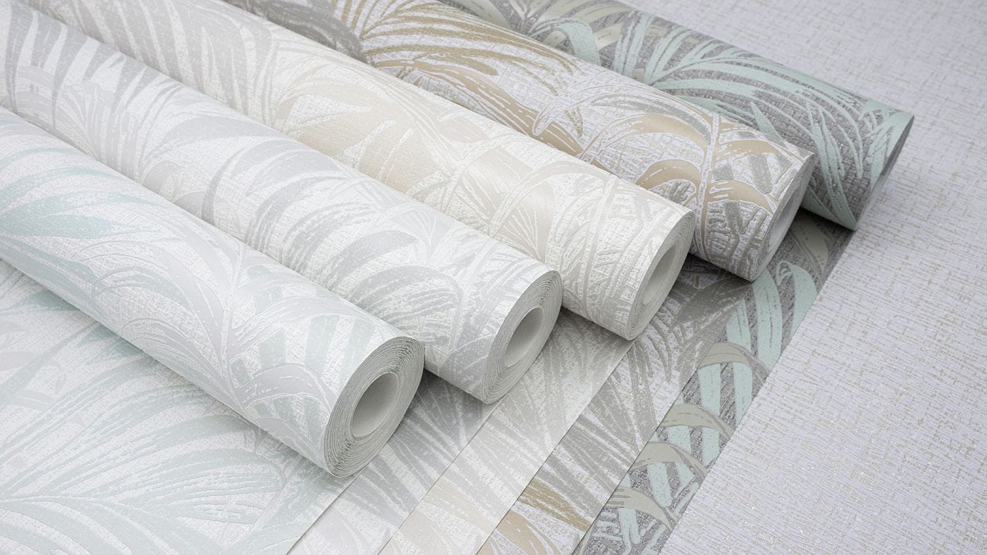 Alegro 454008 Tapeta ścienna Sintra, liście, palmy