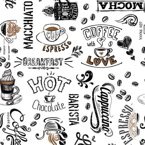 Cerata obrus na metry 31B Kawa Dekorama