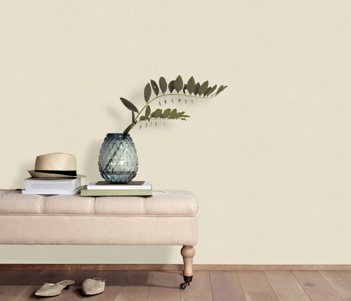 Tapeta Erismann 10262-14 tło struktura worka do pokoju ciepły beżowy